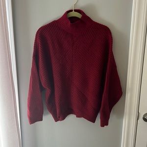 Red express sweater